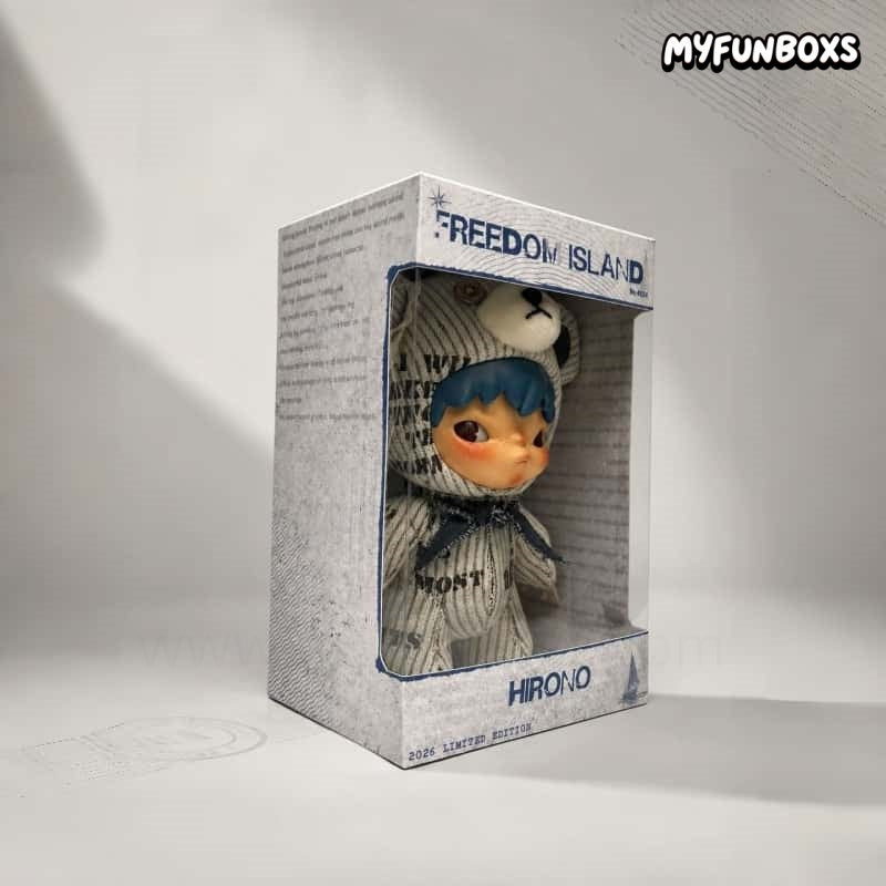 Handmade Hirono Freedom Island Plush Doll Display Case (Doll Not Included)
