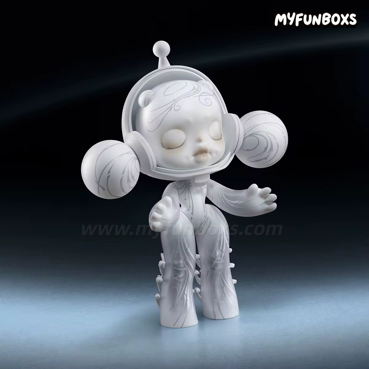 POP MART MEGA a SKULLPANDA 400% Robert Wun-Vestige d'astre Figure