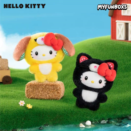 Hello Kitty Little Ranch Series Plush Pendant Blind Box