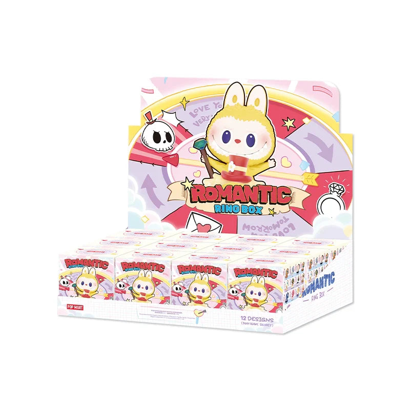 【Venta】Serie Romántica de Caja de Anillos Set de 4 Escenas Figuras Caja Sorpresa