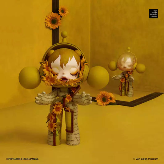 【Venta】MEGA a SKULLPANDA 400% Museo Van Gogh Girasoles