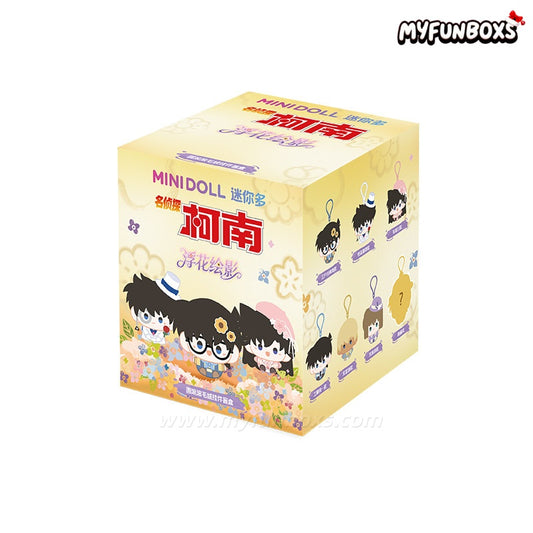Detective Conan: Floral Silhouette Chubby Series Plush Blind Box 1 BOX