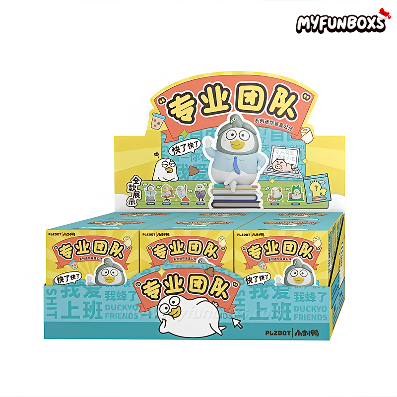PLZDOT Duck Liu's Pro Team Series Mini Blind Box 1 SET (6 BOXES)