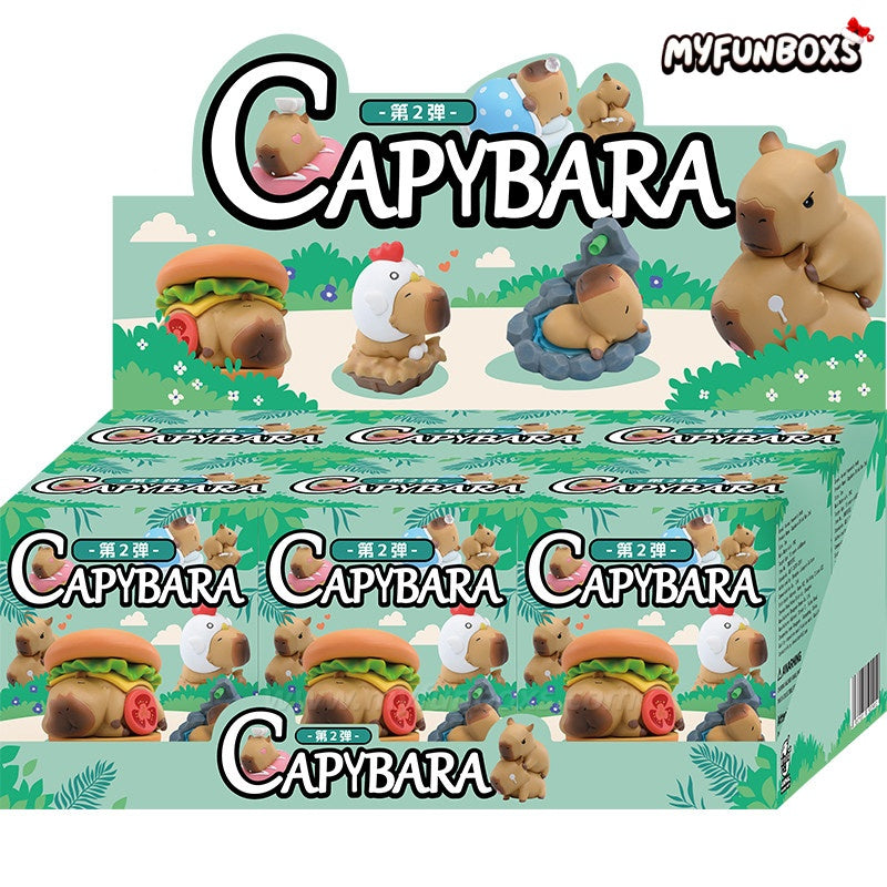Capybara Series 2 Blind Box 1 SET (6 BOXES)