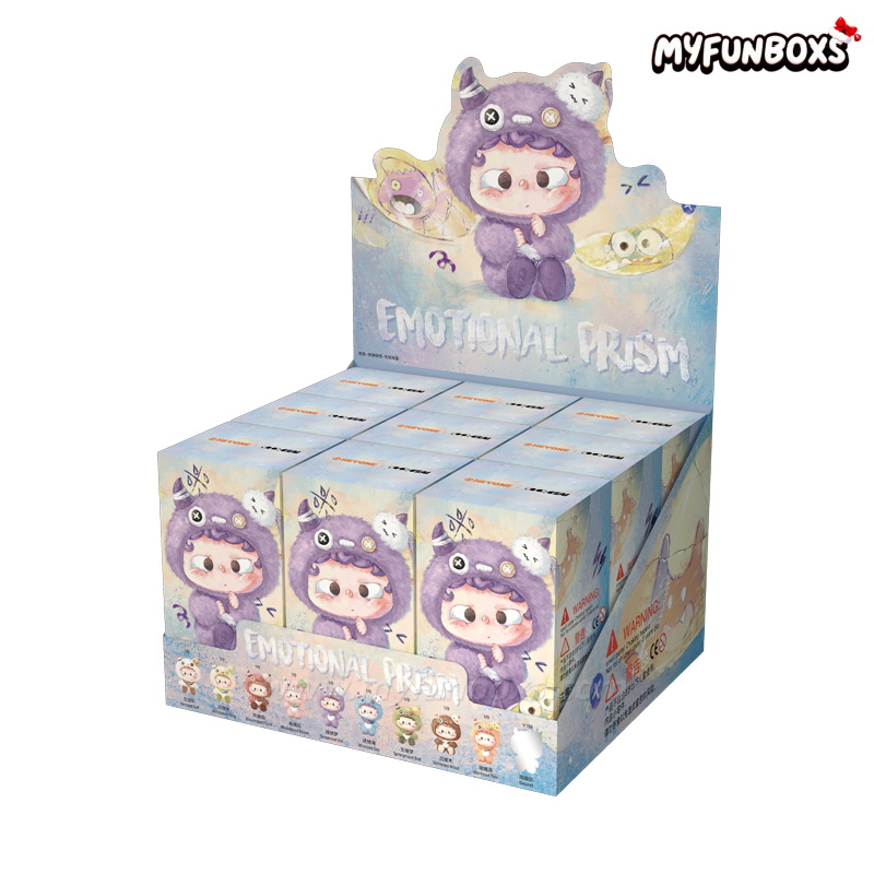 HEYONE Ozai Mood Prism Series Plush Keychain Blind Box 1 SET (9 BOXES)