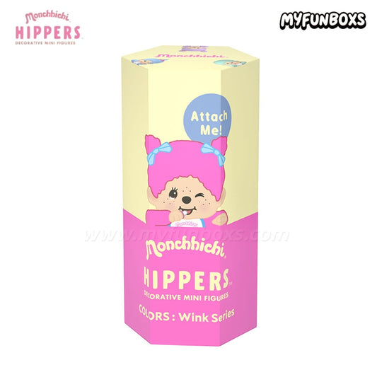 Monchhichi HIPPERS Decorative Mini Figures Colors Wink Series Blind Box