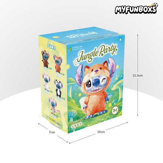 Disney Stitch Jungle Animal Plush Blind Box