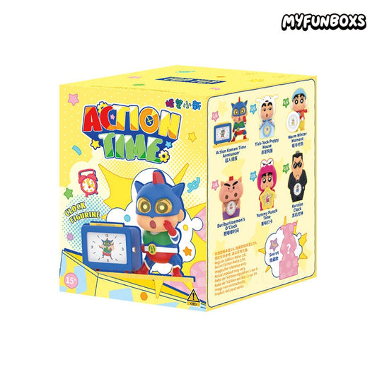 Crayon Shin-chan Dynamic Time Series Clock Decoration Figure Blind Box (PRE-ORDER)