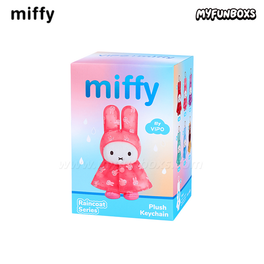 Miffy Raincoat Series plush keychain blind box(PRE-ORDER)