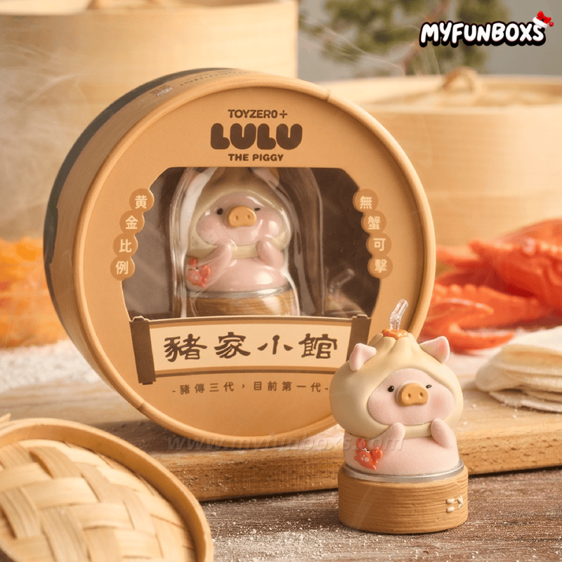 LuLu the Piggy - Crab Roe Bun Hanging Card