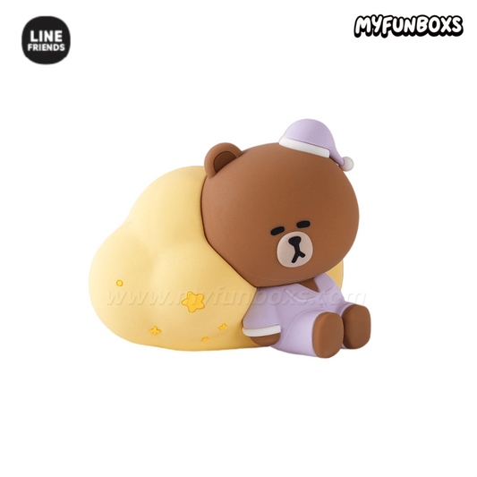 LINE FRIENDS Brown Bear tap night light