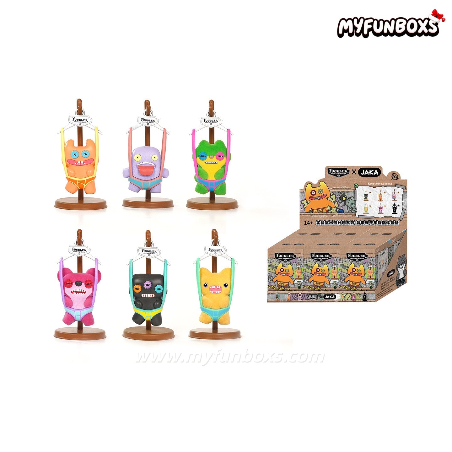 Fuggler “Lab Escape Plan” Series - Car Dashboard Figure Blind Box