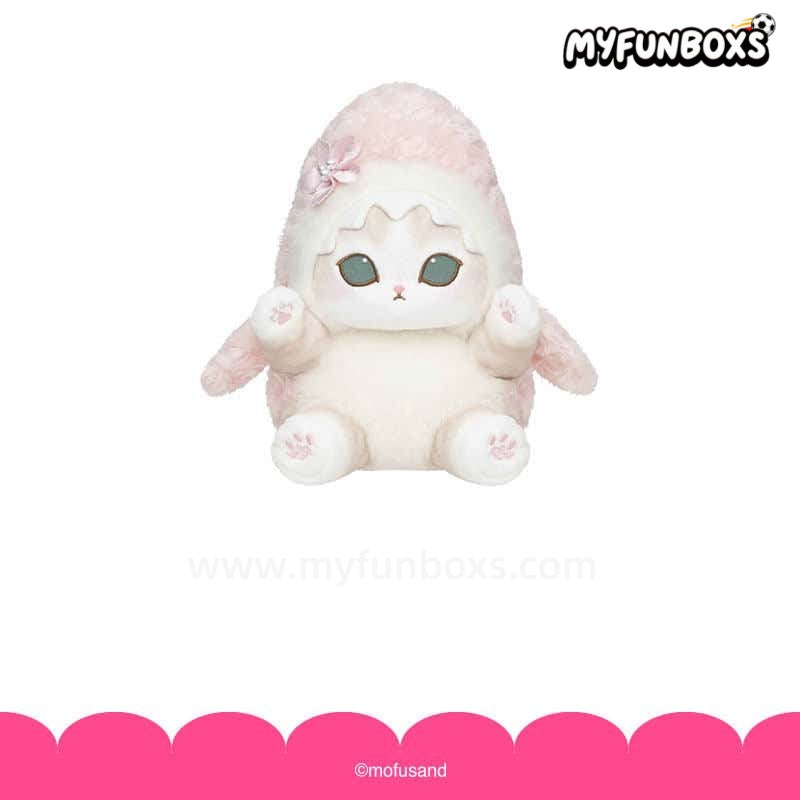 Mofusand Cherry Blossom Pink Series Plush Doll And Keychain