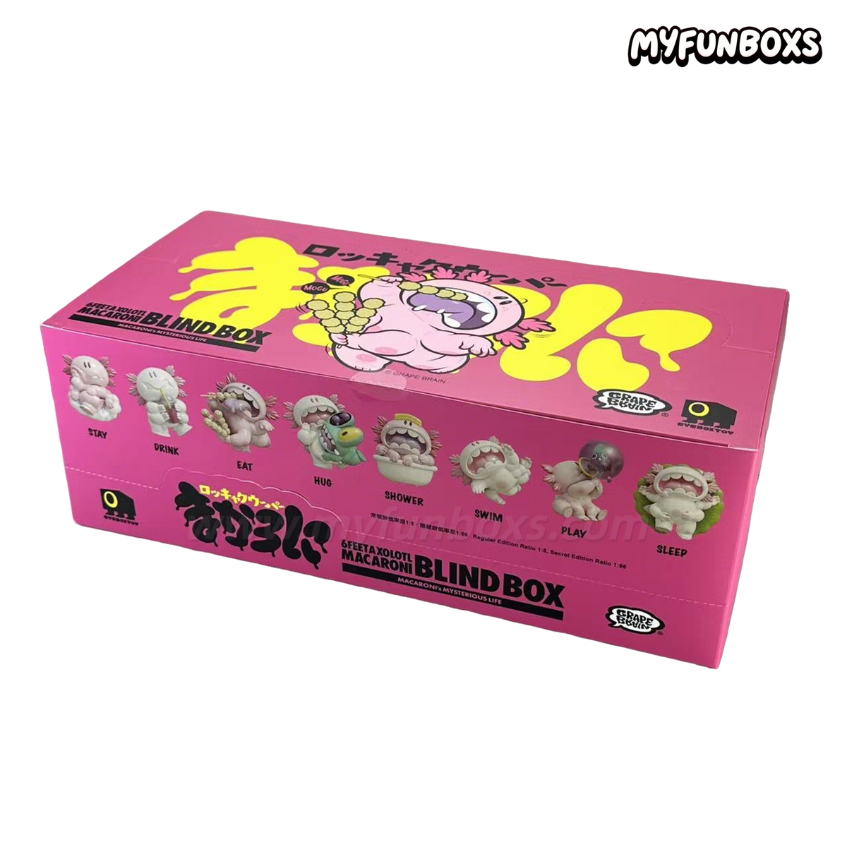 GRAPE BRAIN Macaroni's Mysterious Life blind box