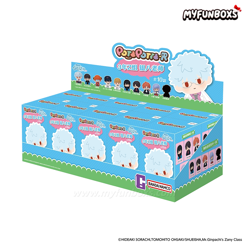 POTEPOTTE-R Gintama: 3-Z Class Ginpachi-sensei Series Figure Blind Box