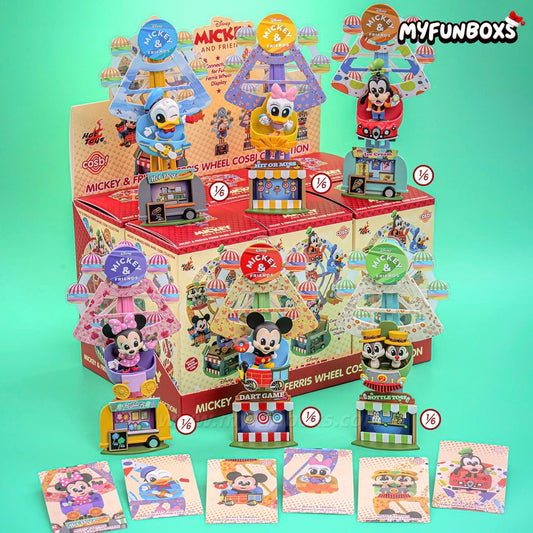 Hot Toys x COSBI Mickey & Friends Ferris Wheel Series Figures, Blind Box