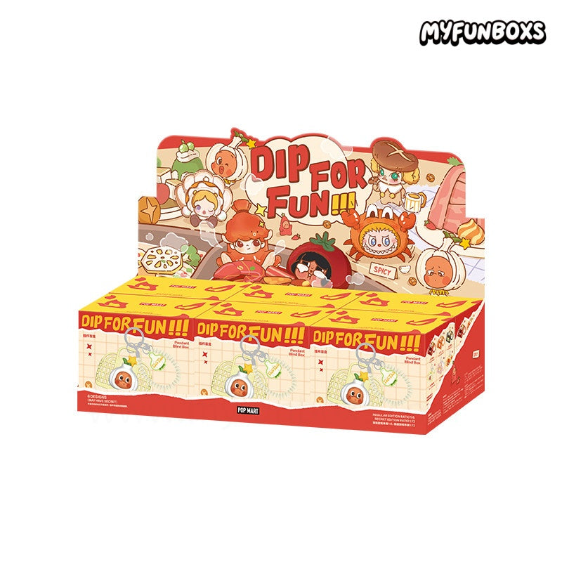 POP MART Dip For Fun Series Plush Pendant Blind Box