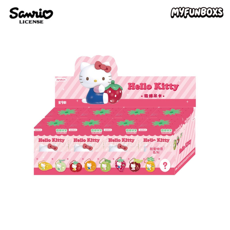 Sanrio Hello Kitty Dried Fruitys Series Mini Hanging Card blind box