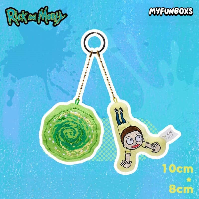 Rick and Morty Plush Pair Sound Charm