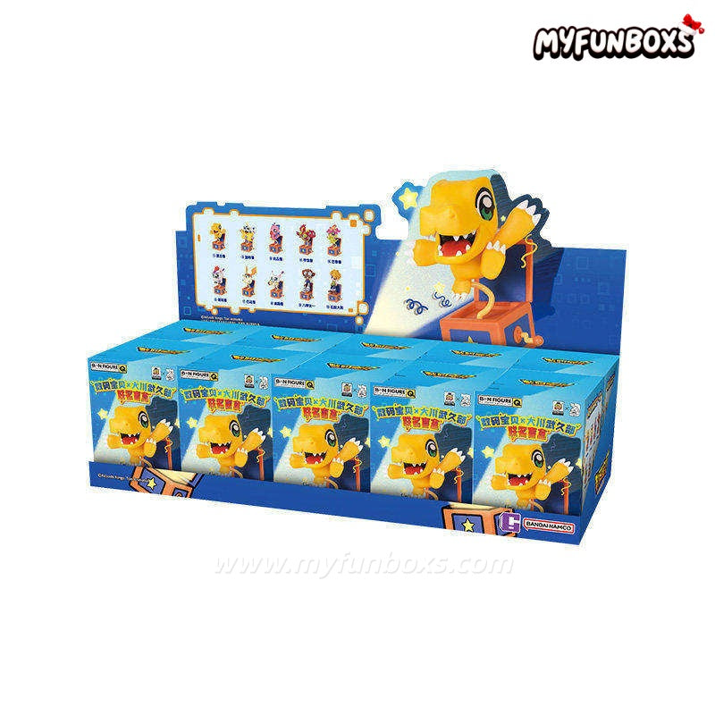 Bandai BN FIGURE Q Digimon Takekubo Okawa Collaboration Blind Box