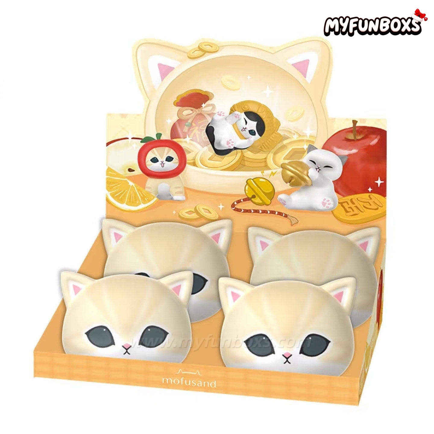 Mofusand Fortune Cat Series Mini Figure Blind Box