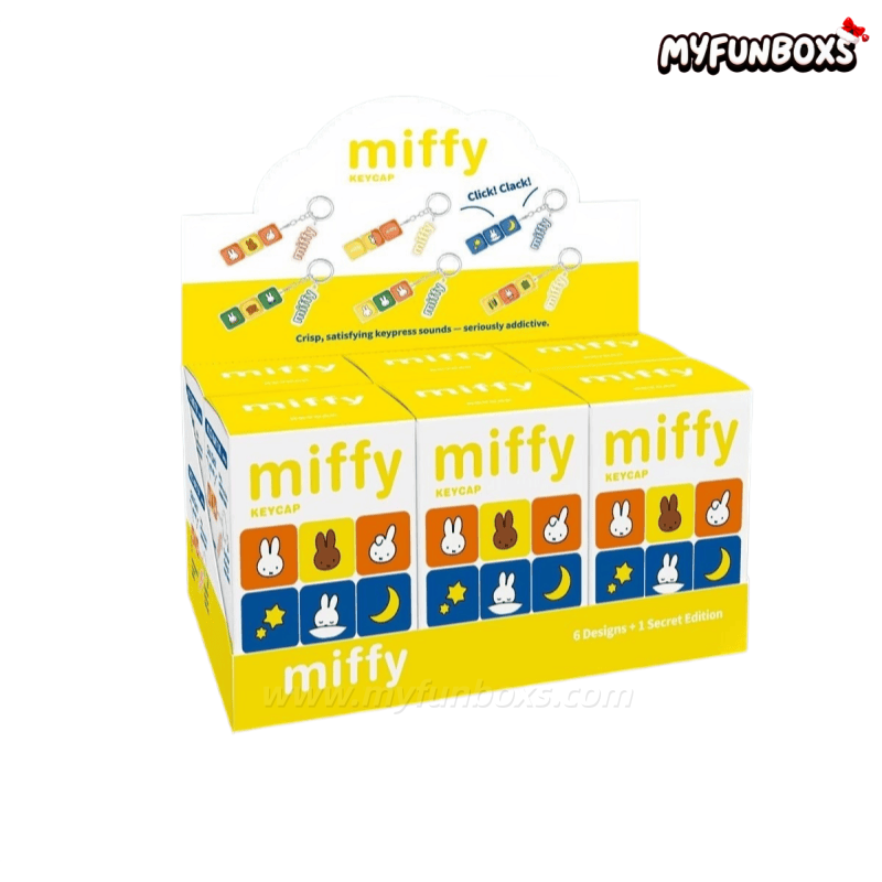 Miffy Pressable Keycap Keychain Blind Box(PRE-ORDER)