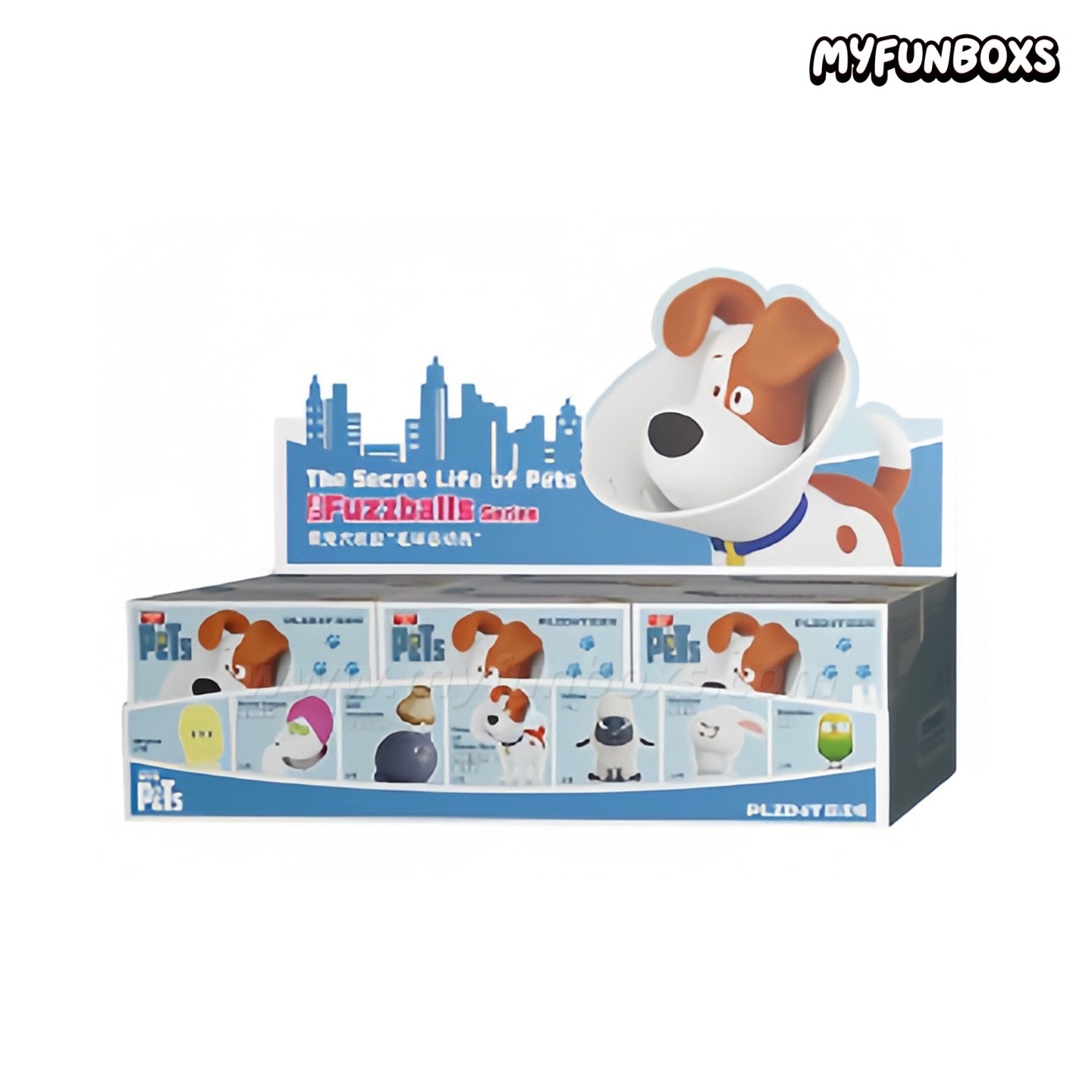 The Secret Life of Pets Fluffy Friends Series Mini Figure Blind Box(PRE-ORDER)