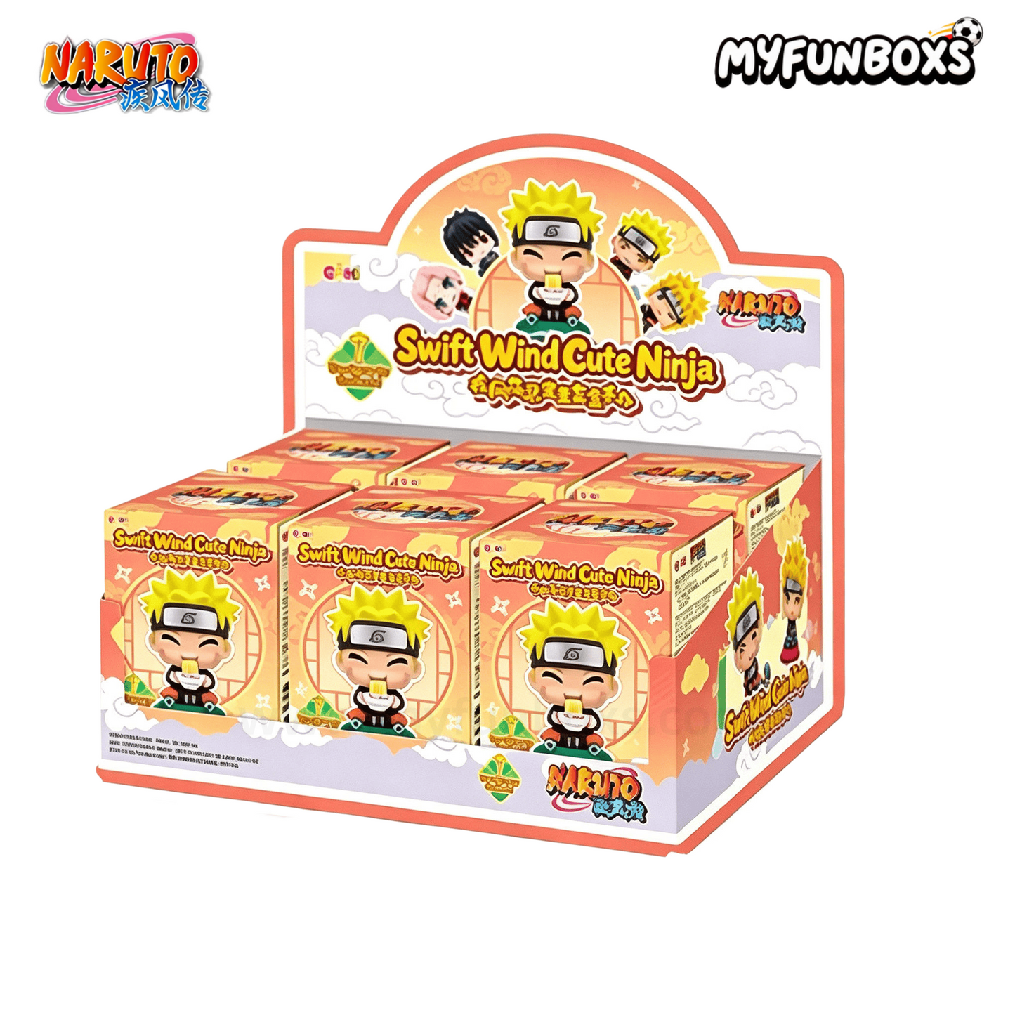Naruto: Shippuden Swift Wind Cute Nnja Series Figure Blind Box(PRE-ORDER)