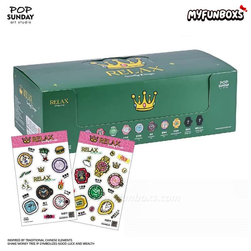 POP SUNDAY Relax Watch Series Plush Blind Box