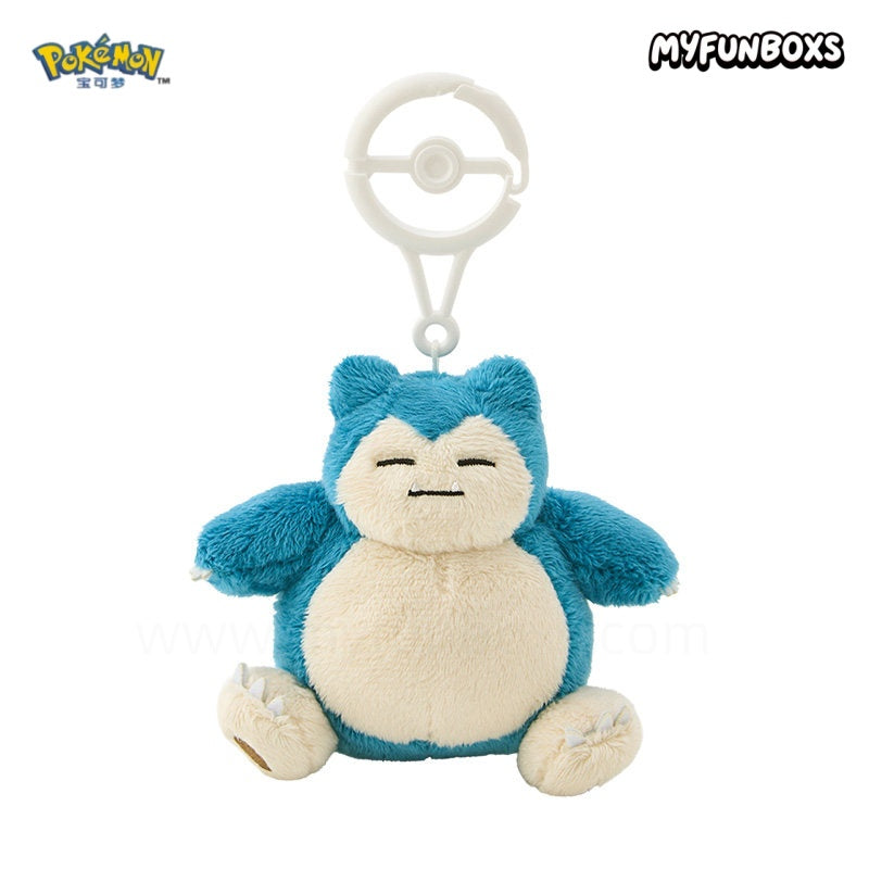Pokémon Poké Ball Carabiner Plush Keychain