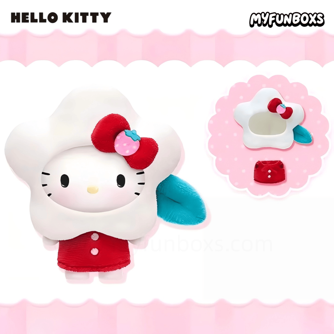 Hello Kitty Strawberry Kindergarten Series Fun Build Blind Box