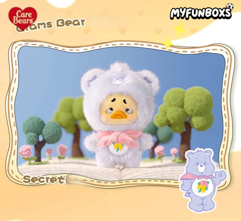 Upset Duck x Care Bears Heartful Moments Series Plush Pendant Blind Box