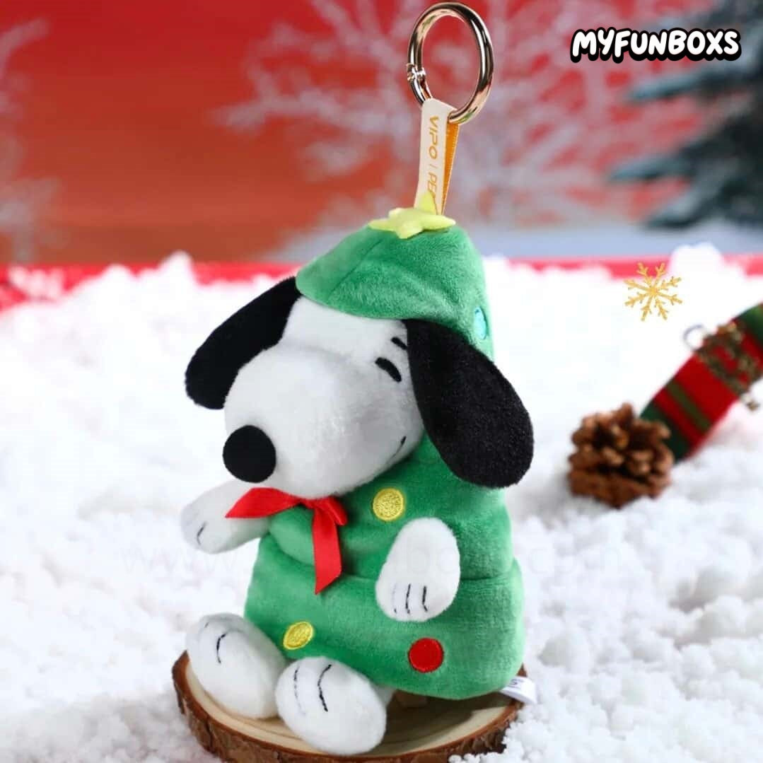 Snoopy Winter Series Plush Keychain Blind Box