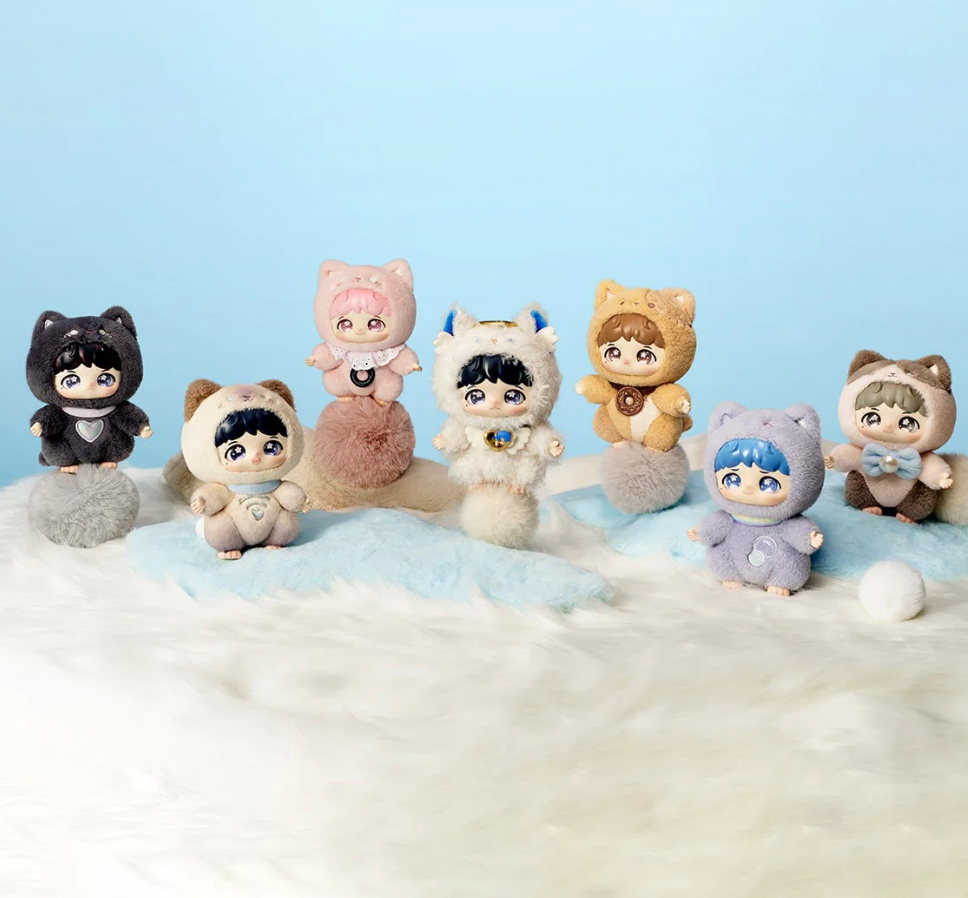ZHOU SHEN SHENSELF Series Vinyl Plush Doll Pendant, Blind Box