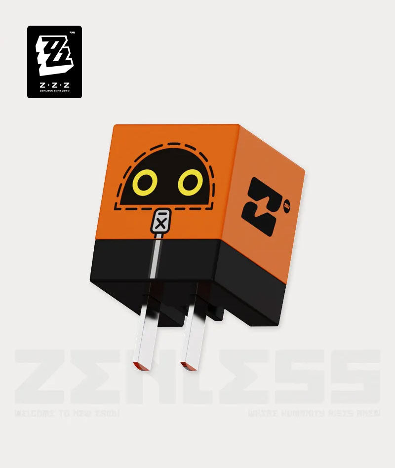 Zenless Zone Zero 35W GaN Bangboo Fast Charger & Silicone Sleeve