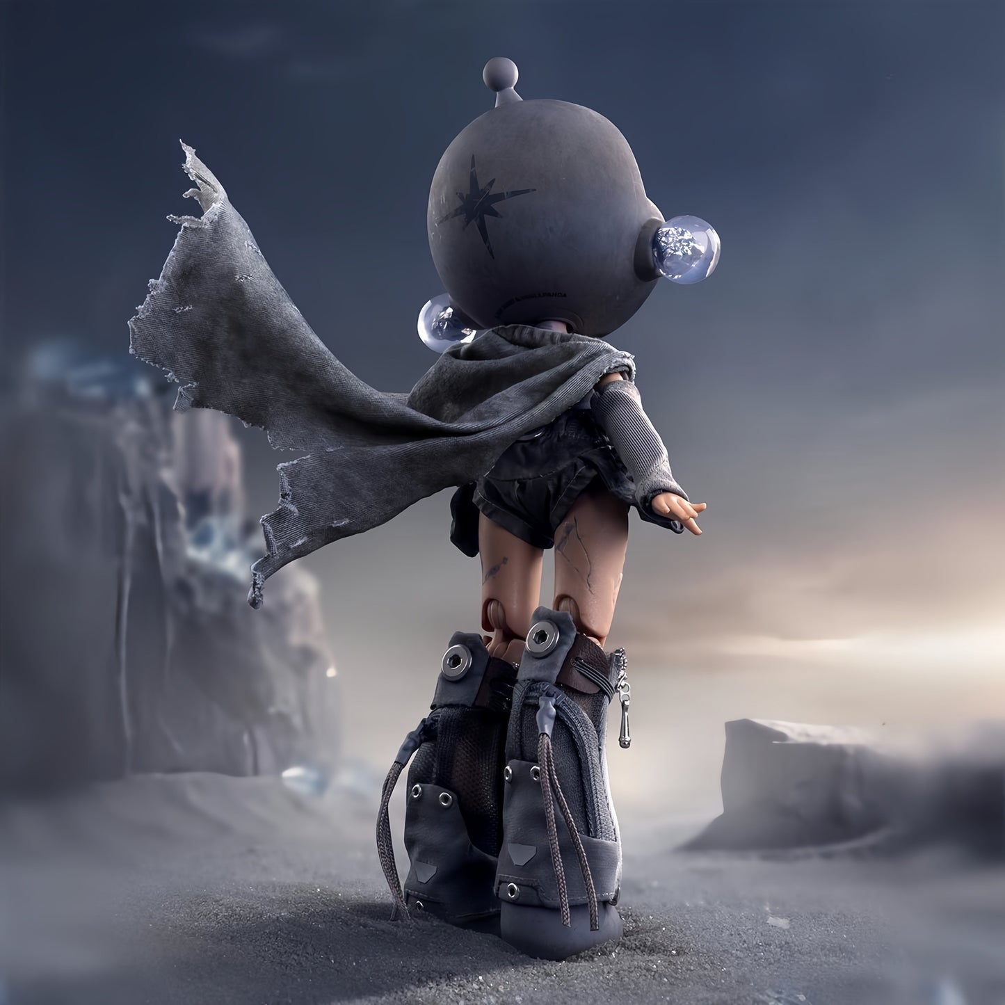 SKULLPANDA × HAMCUS 1/6 Action Figure