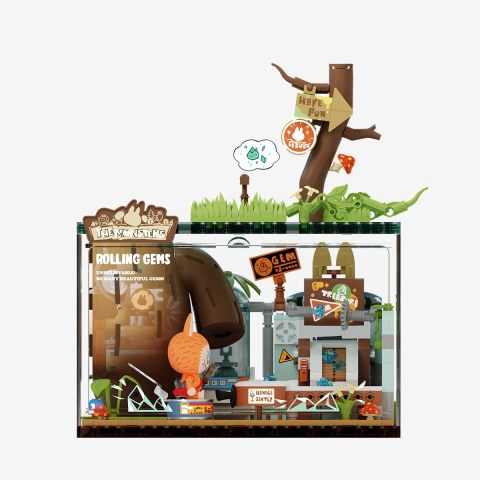 THE MONSTERS Forest Secret Base Series Blocks-Playful Home