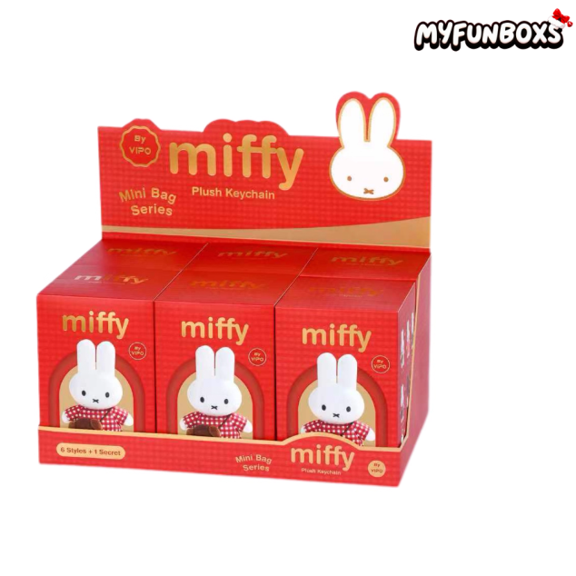 Miffy Mini Bag Series Plush Blind Box 1 SET (6 BOXES)