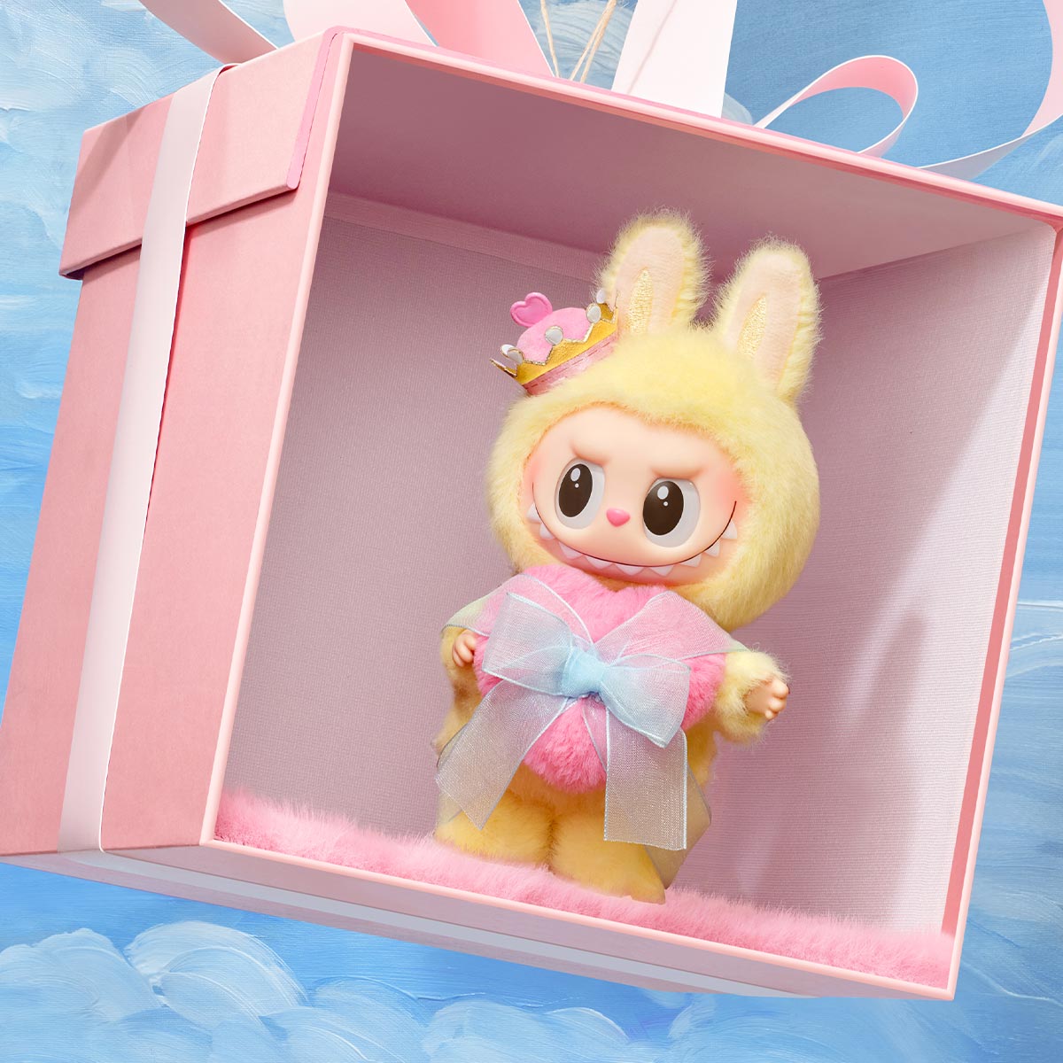 The Monsters Labubu Let's Checkmate Series Vinyl Plush Hanging Card