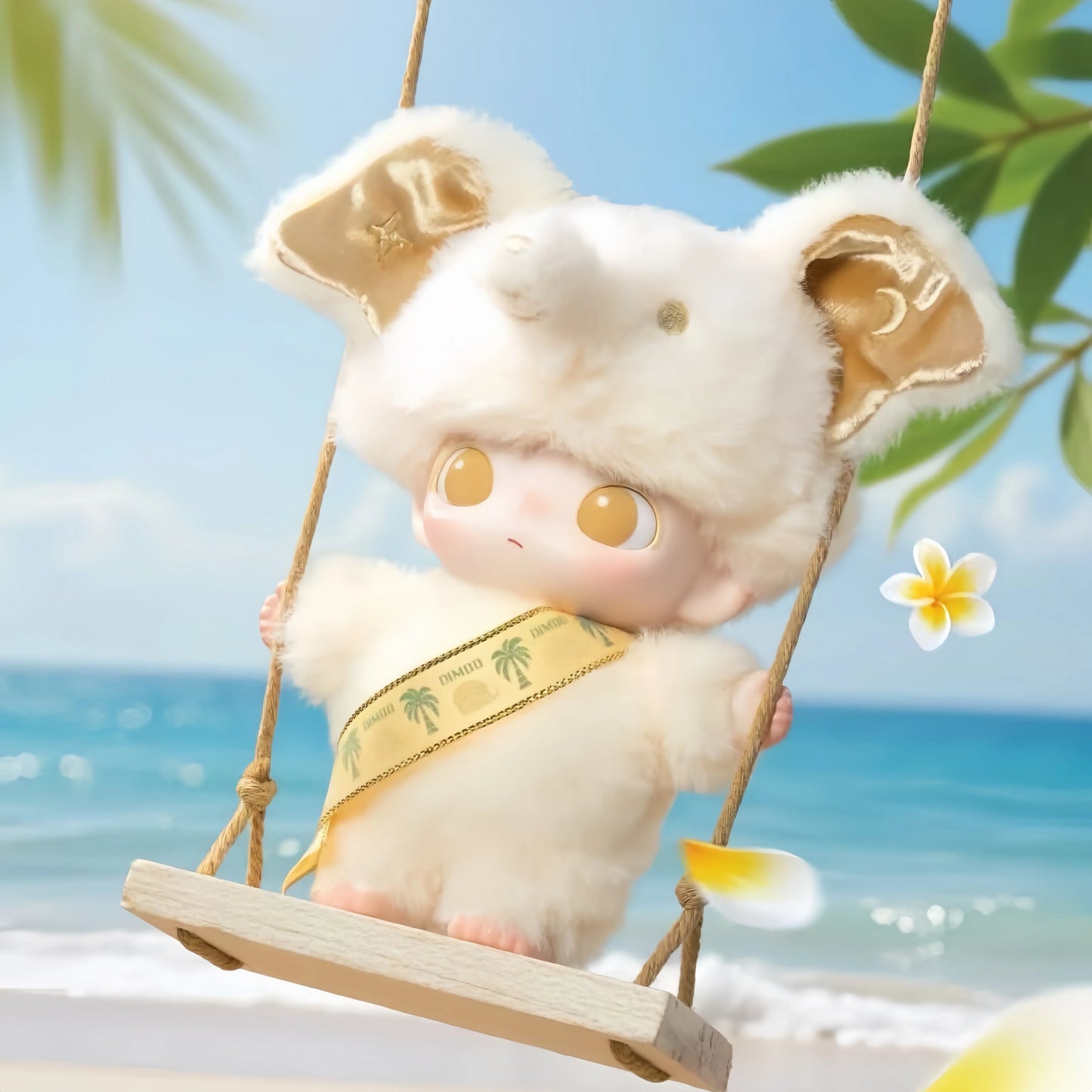 Dimoo Elephant Plush Hanging Card, Thailand Limited