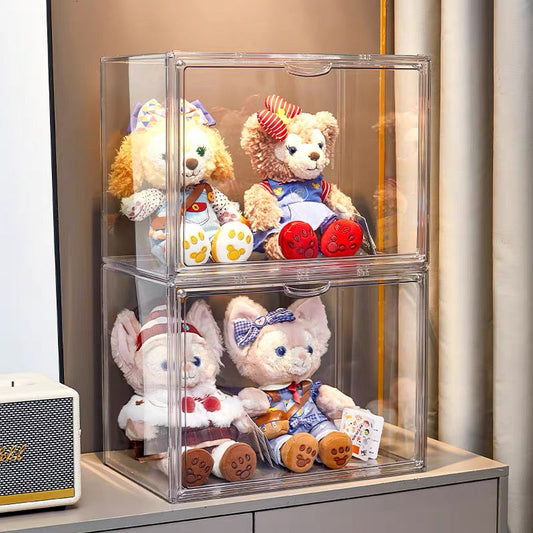 Caja Transparente de Exhibición de Juguetes de Peluche Disney LinaBell