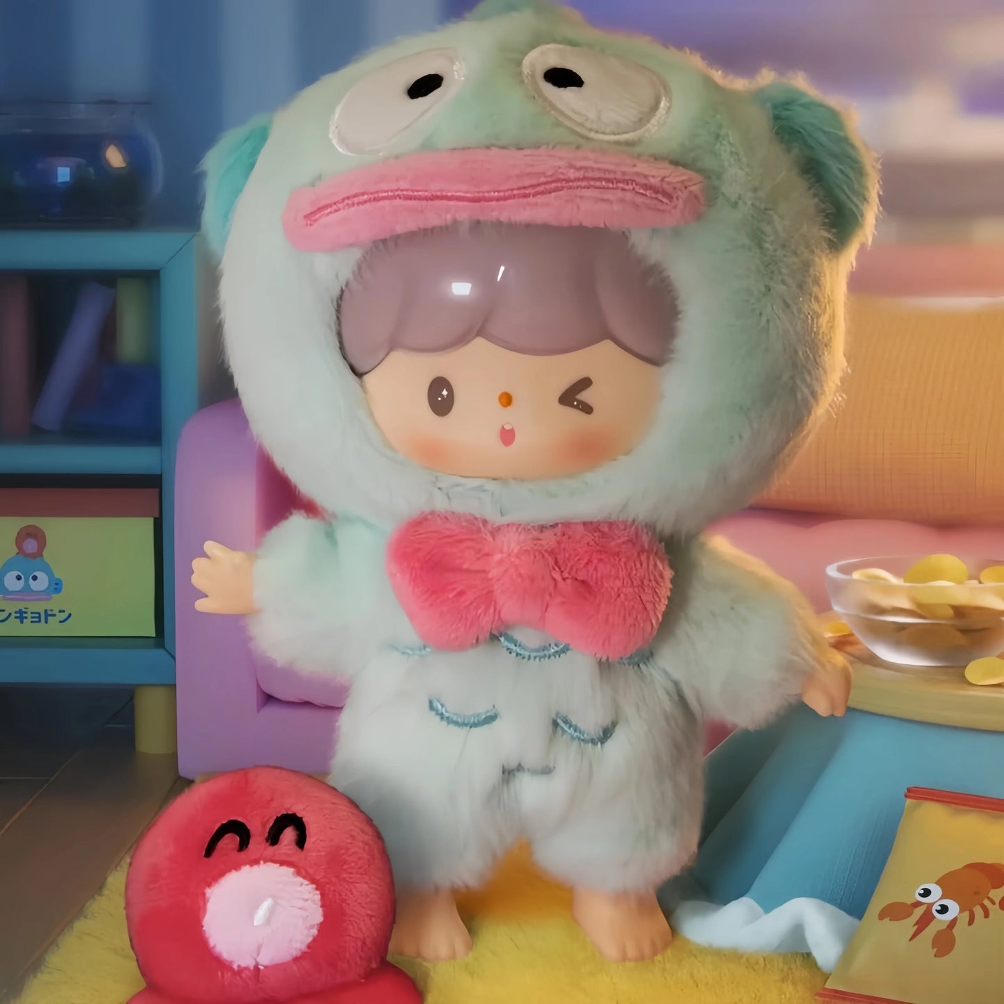 Zzoton x Sanrio Love-League Buddies Series Plush Blind Box