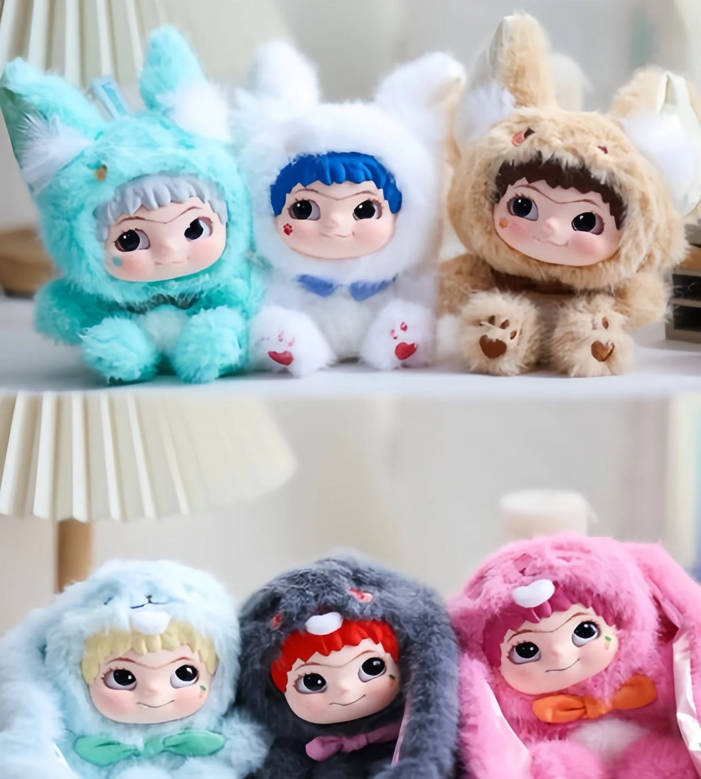 WAKUKU V2 Trick Or Treat Series Plush Dolls, Blind Box