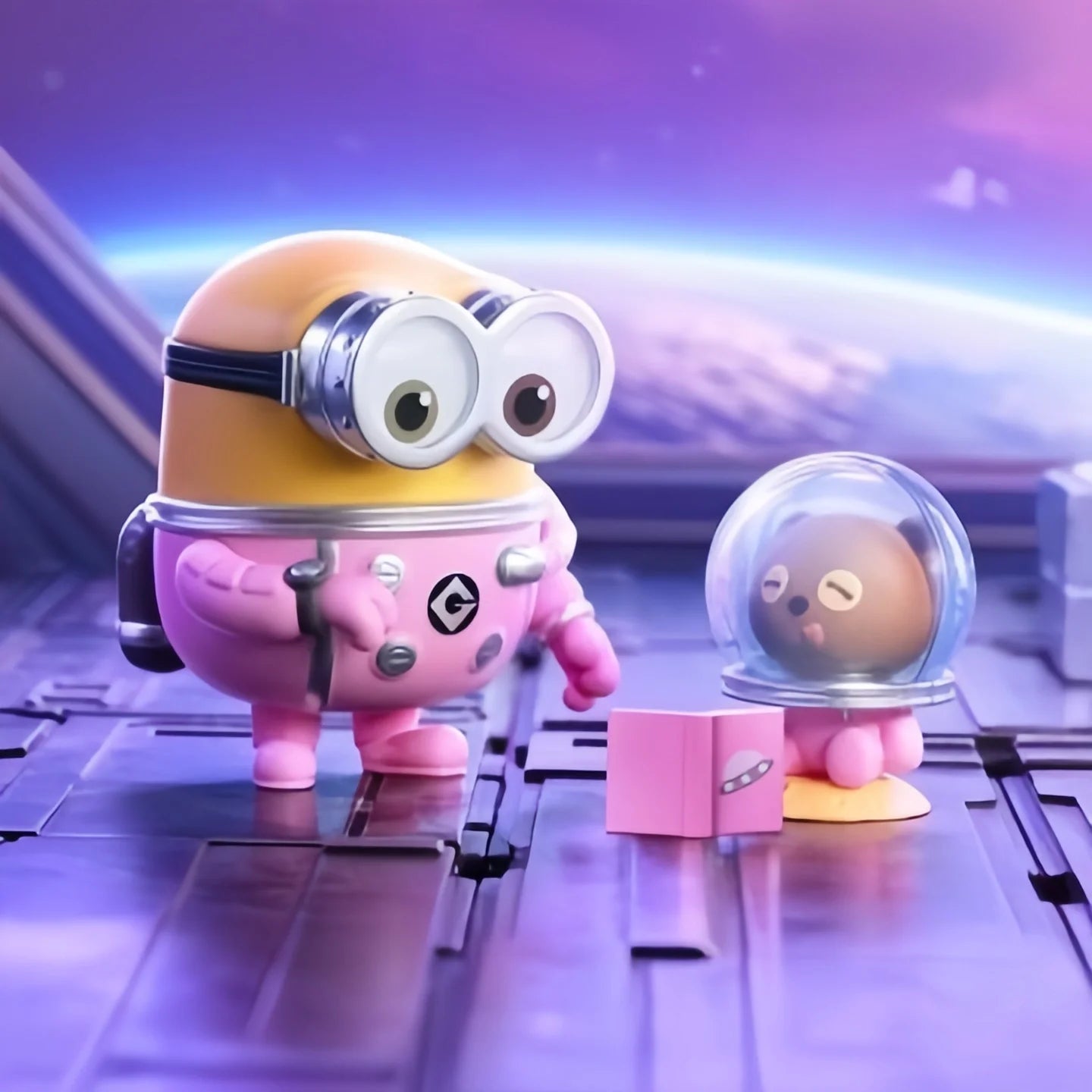Minions Bedtime Stories by Bob and Tim Series Figures, Blind Box