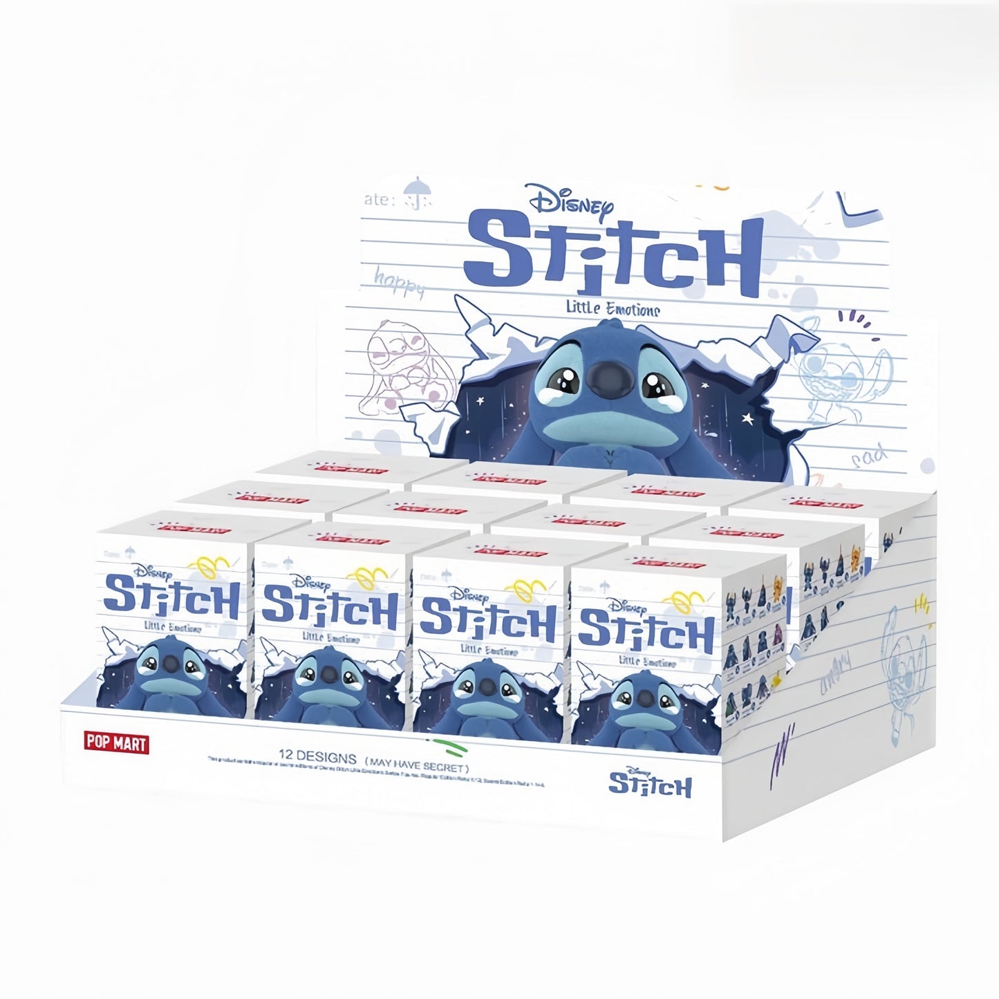 Disney Stitch Little Emotions Series Figures