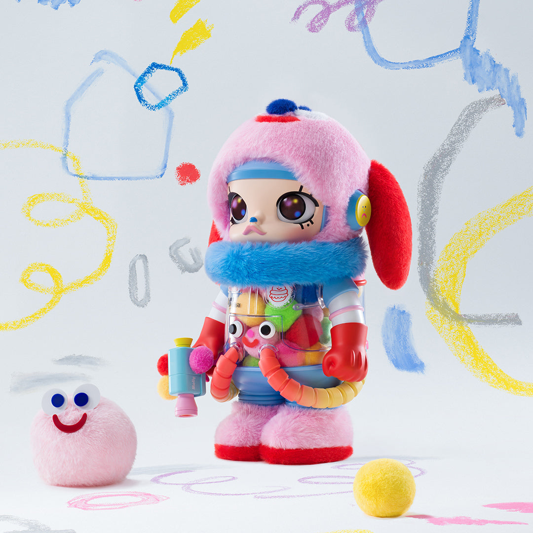 MEGA SPACE MOLLY 400% Jon Burgerman