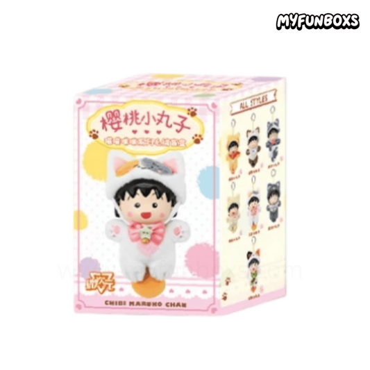 Chibi Maruko-chan Meow Meow Series Plush Blind Box