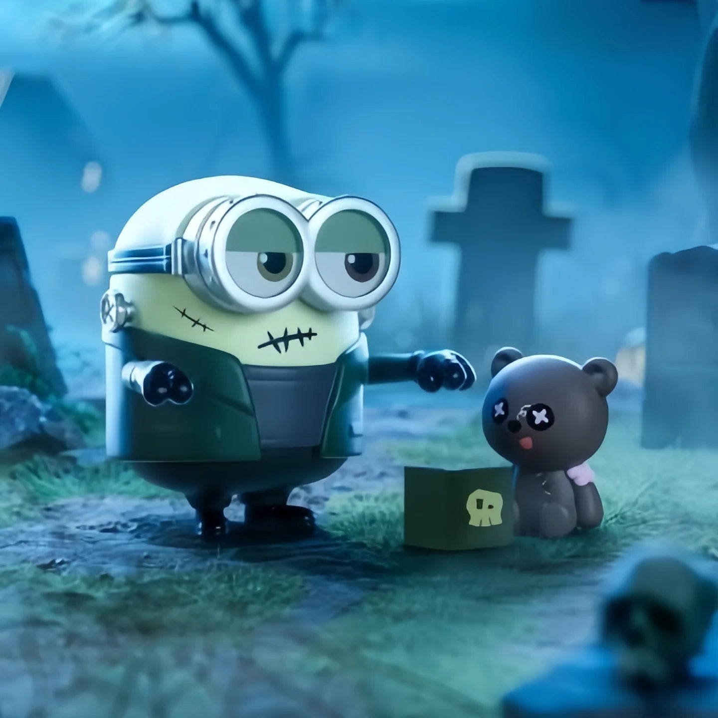 Minions Bedtime Stories by Bob and Tim Series Figures, Blind Box