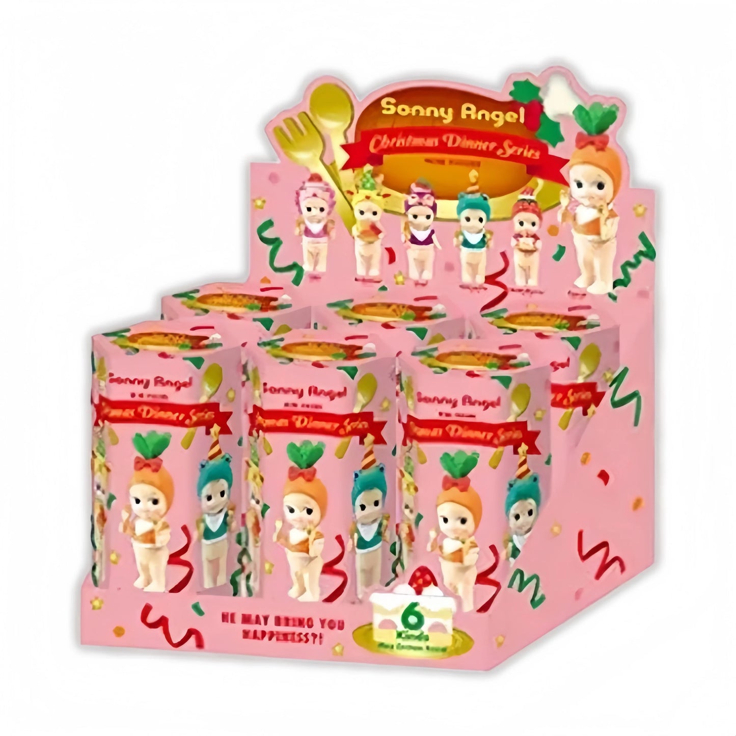 Sonny Angel Christmas Dinner Series Figures, Blind Box