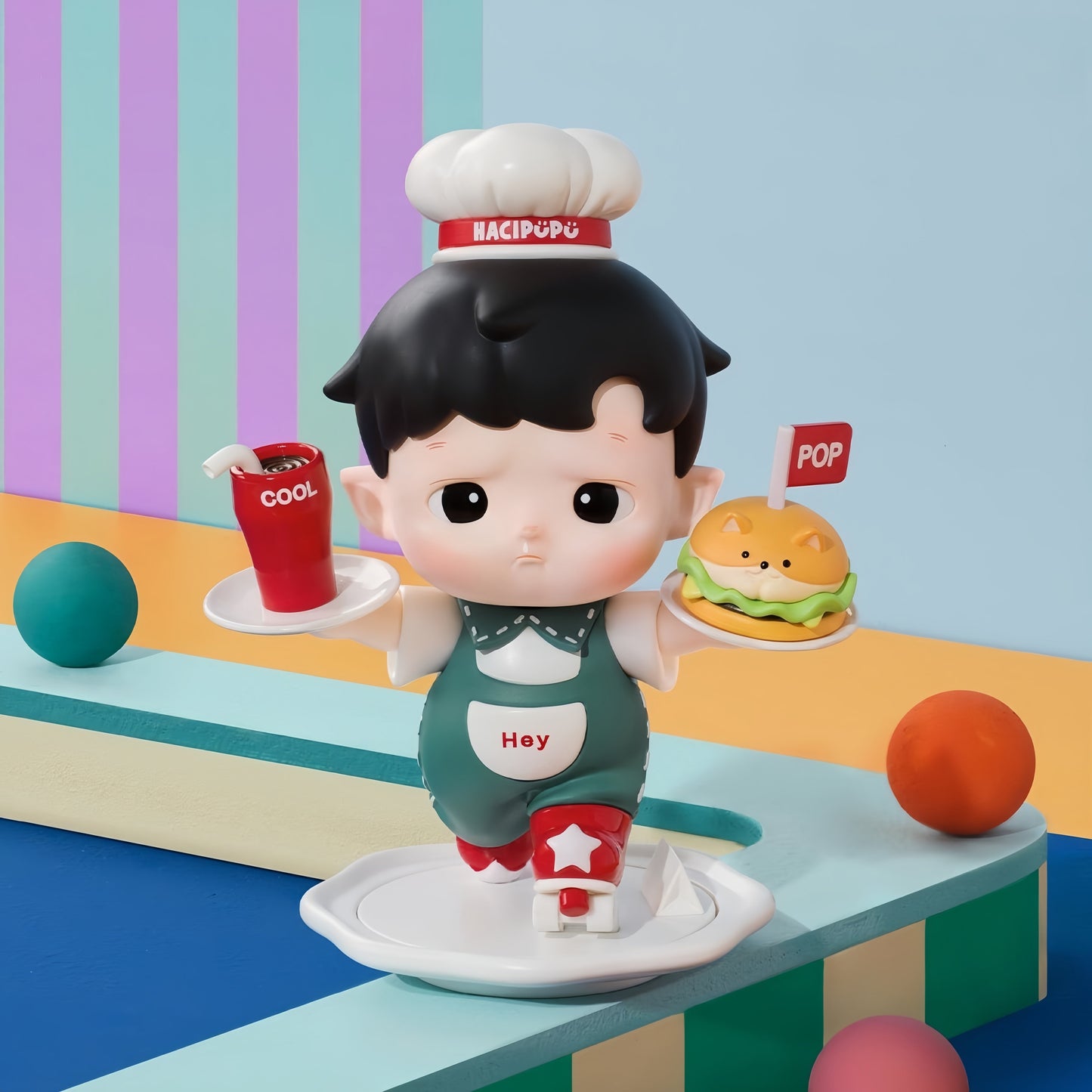 HACIPUPU Rolling Time Machine Series Figures, Blind Box